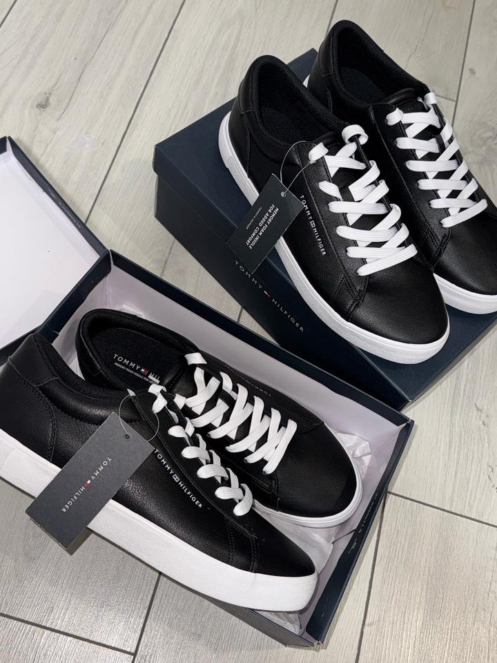 Мужские черные кроссовки Tommy hilfiger