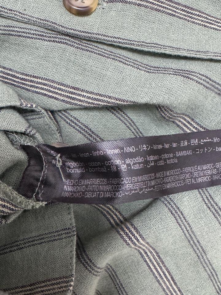 Зеленая рубашка Zara