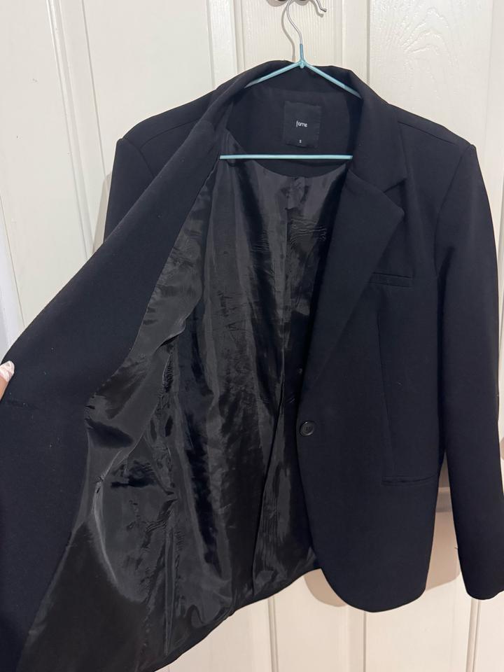 Пиджак черный