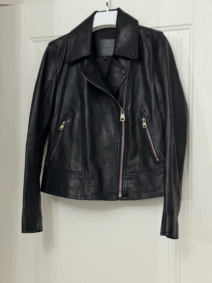 Massimo dutti кожанка