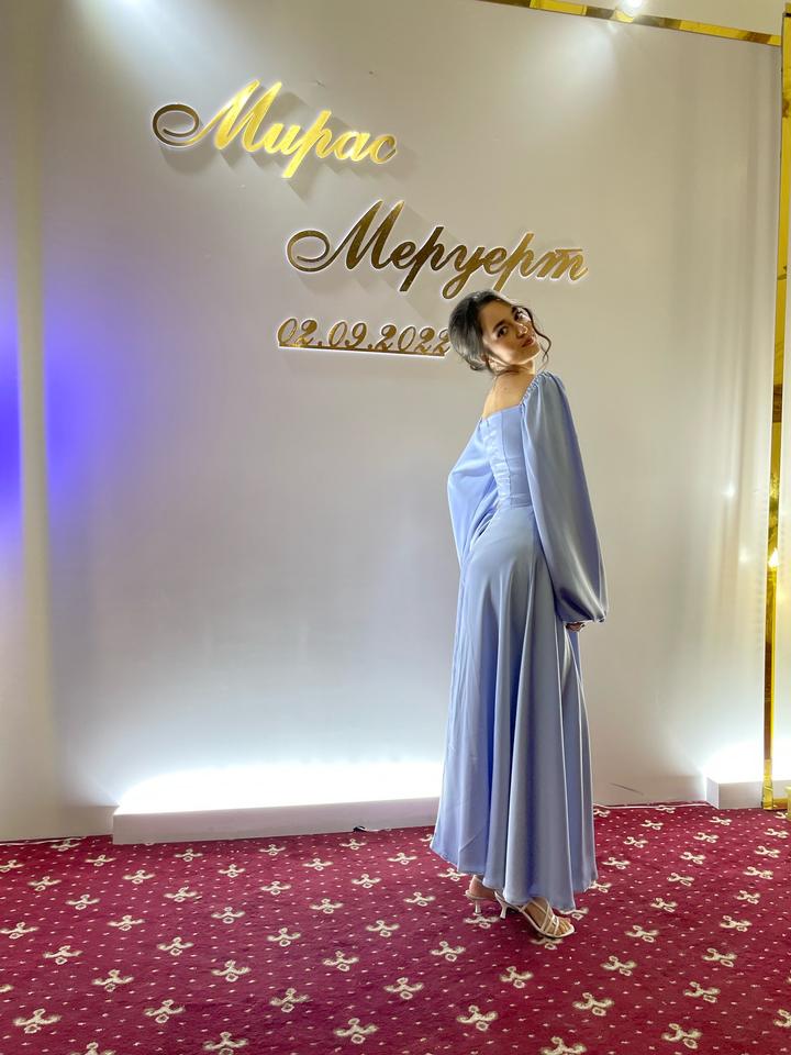 Шелковое вечернее платье (идеально на корпоративы или Новый год😍)