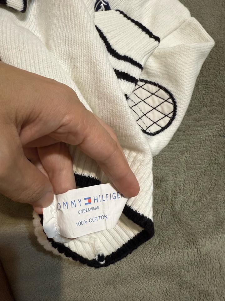 Белая кофта Tommy Hilfiger