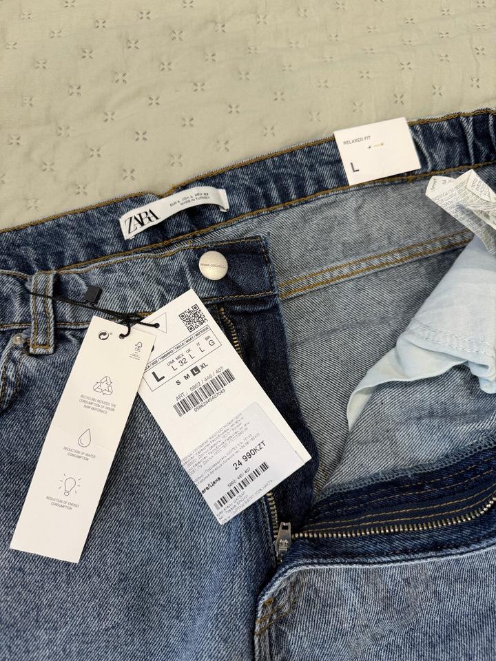 Новые джинсы Zara мужские (L 42)