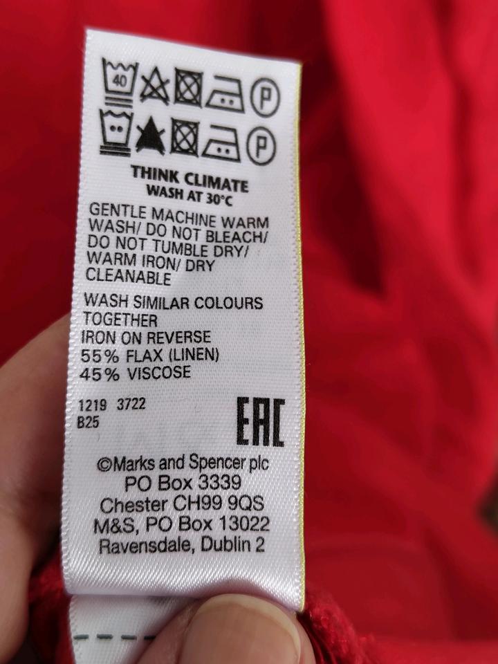 Платье лён Marks& Spencer