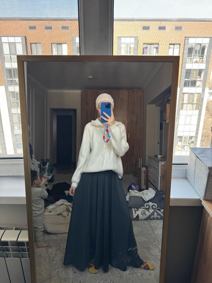 трикотажная юбка