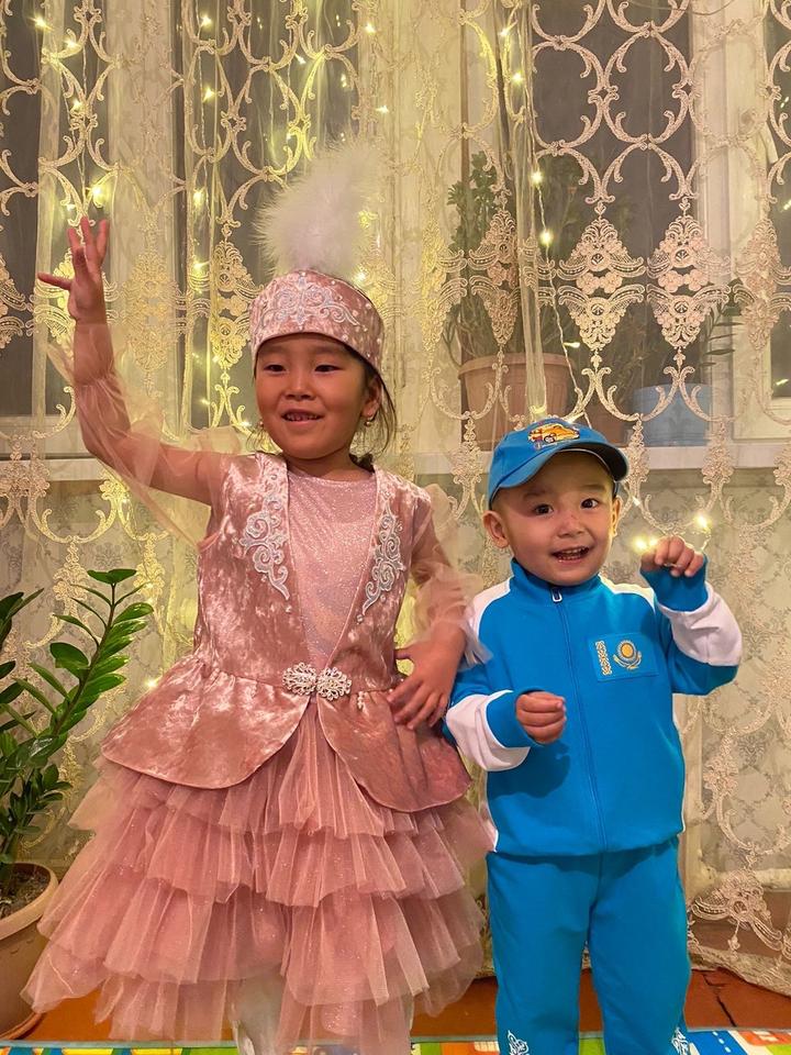 Казахское национальное платье