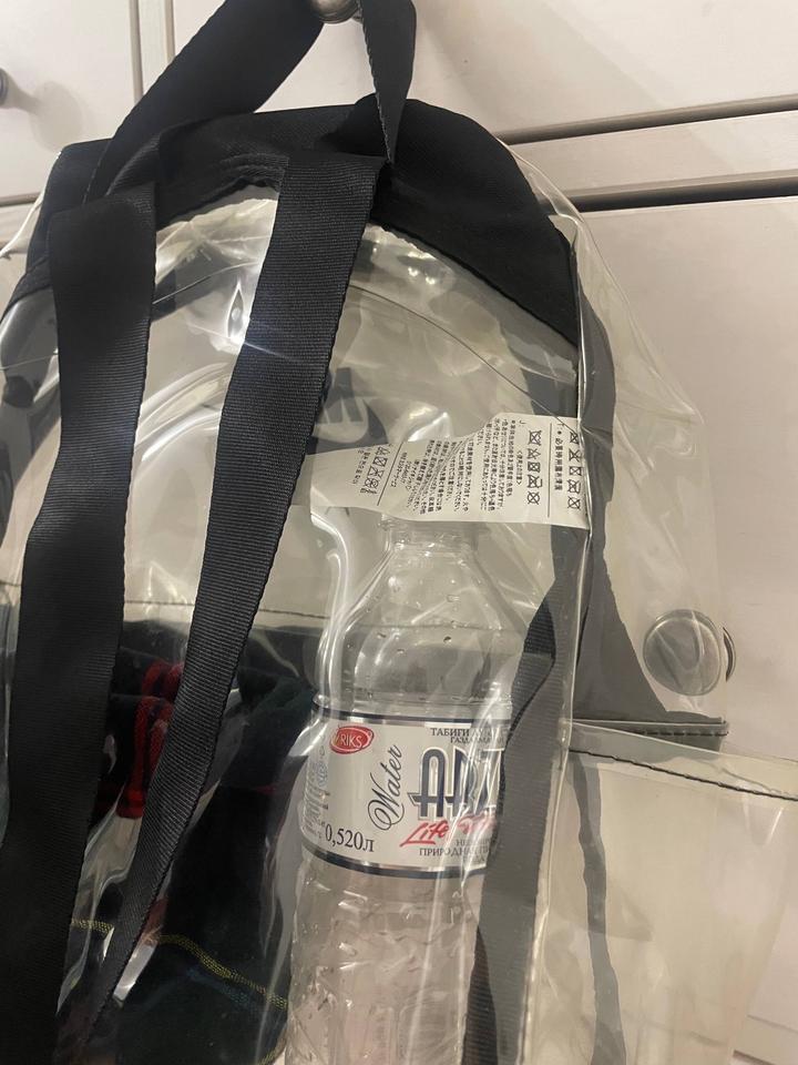 Nike, прозрачный рюкзак. Оригинал