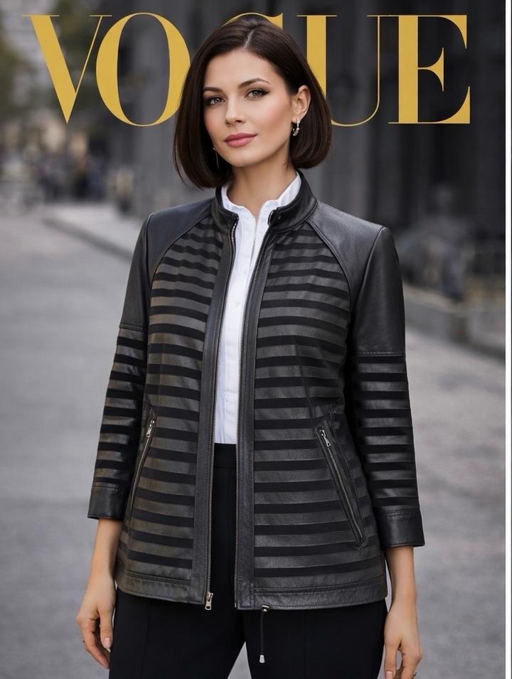 Кожаная куртка LEON Exclusive (100% натуральная кожа)