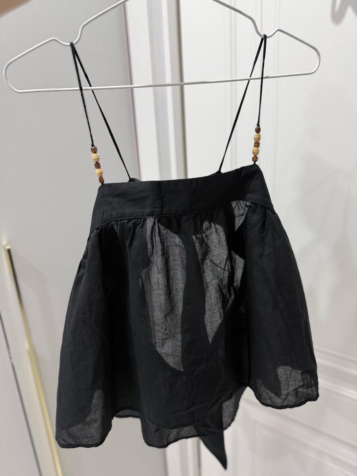 Черное топ от Zara