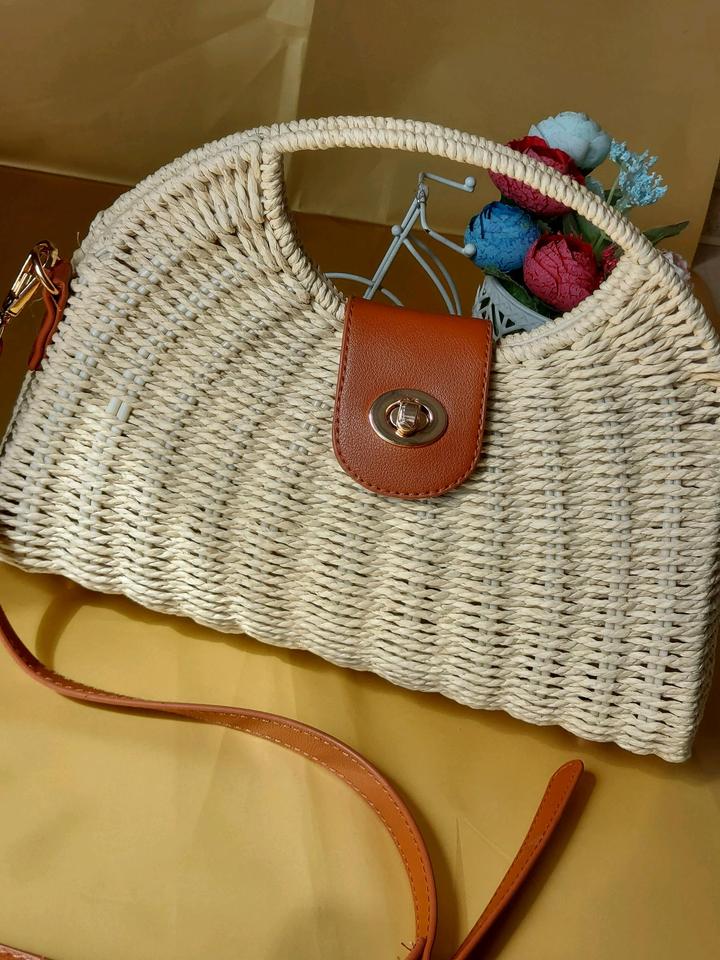 Плетёная сумка