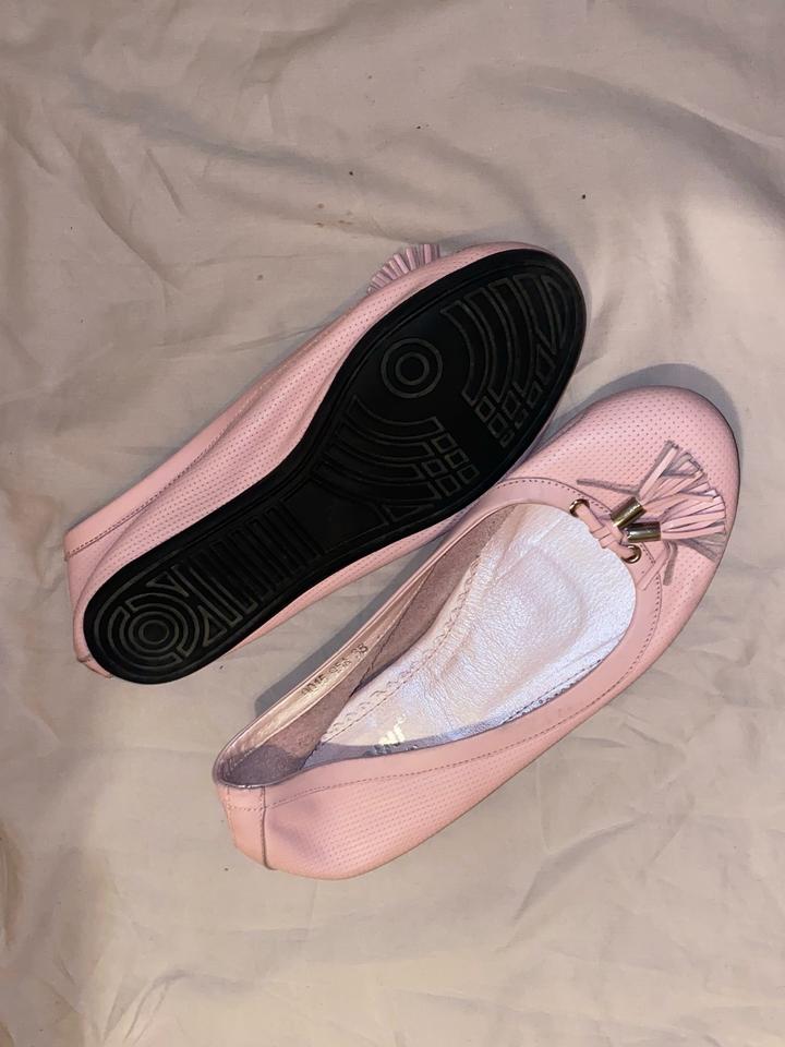 Кожаные Балетки