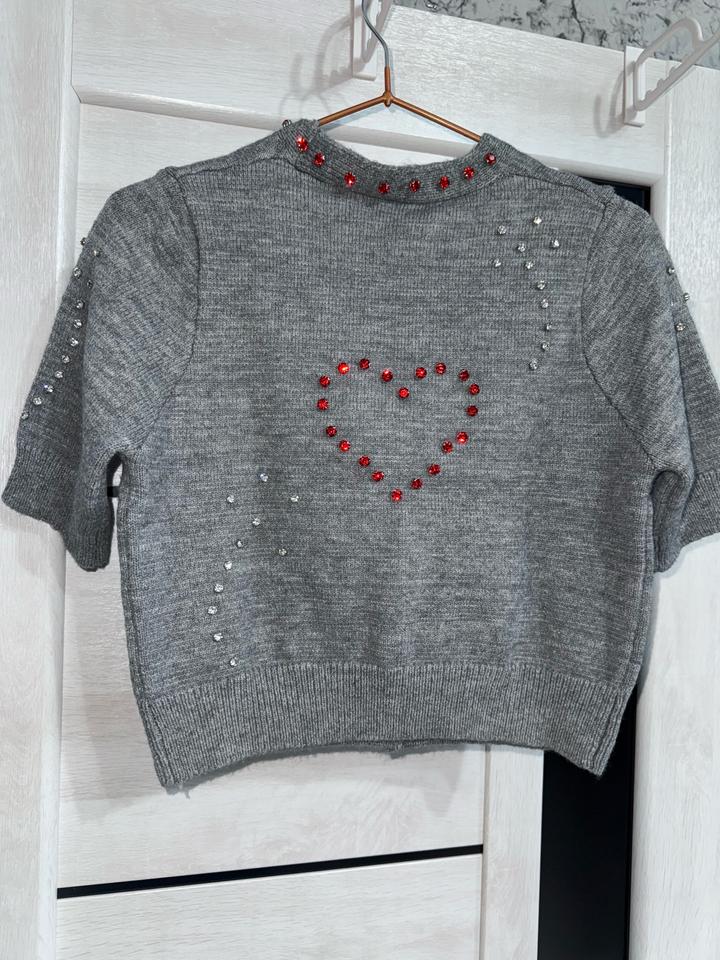 Новый укороченный кардиган