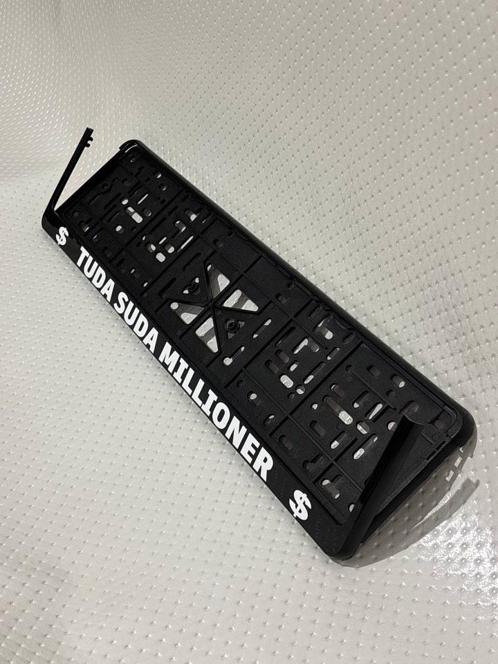 Авторамка «$ TUDA SUDA MILLIONER $”