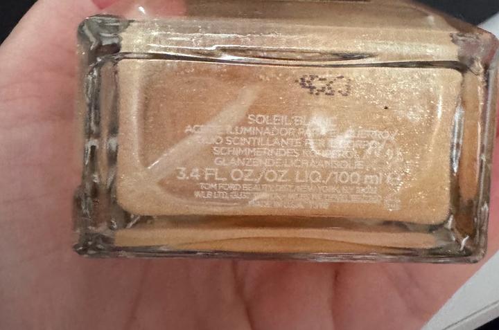 Масло для тела с блестками Tom ford soleil blanc body oil