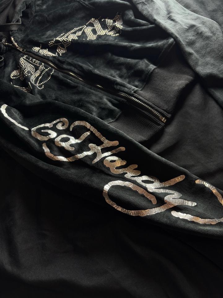 Оригинал зип худи Ed Hardy