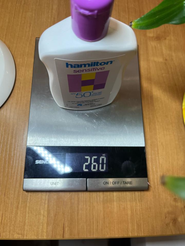 SPF крем для тела Hamilton 265 ml (100% защита)