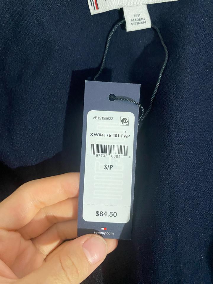 Темно-синий кардиган Tommy Hilfiger