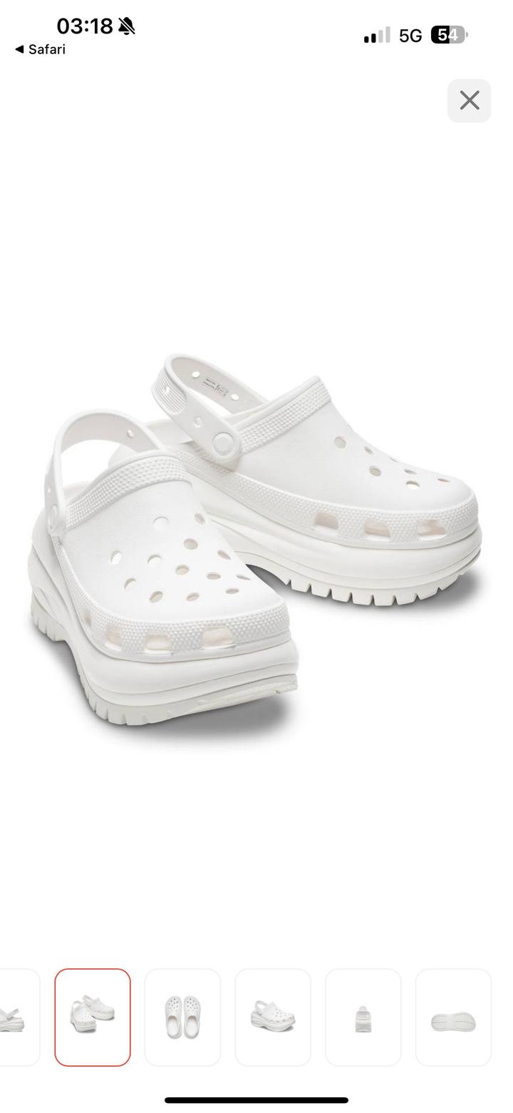 Crocs на платформе