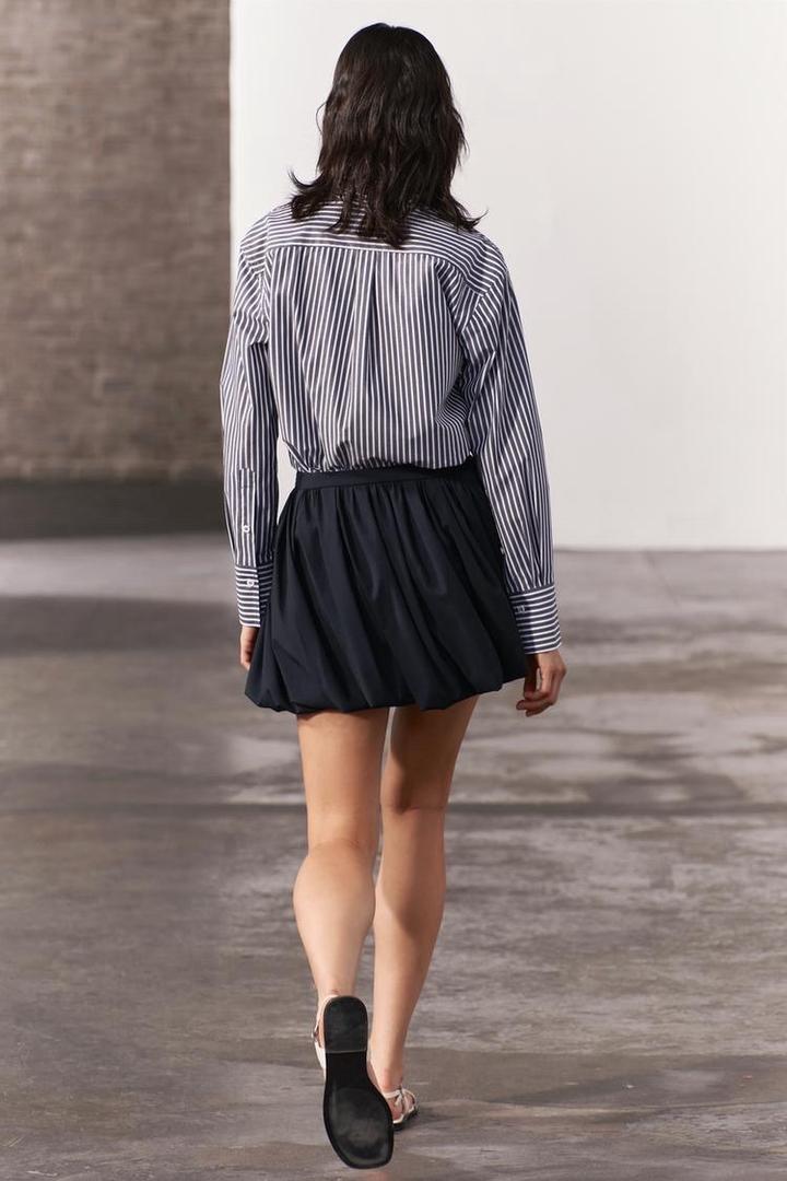 Мини Юбка Баллон Zara