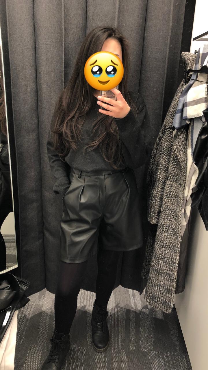 Шорты кожаные reserved