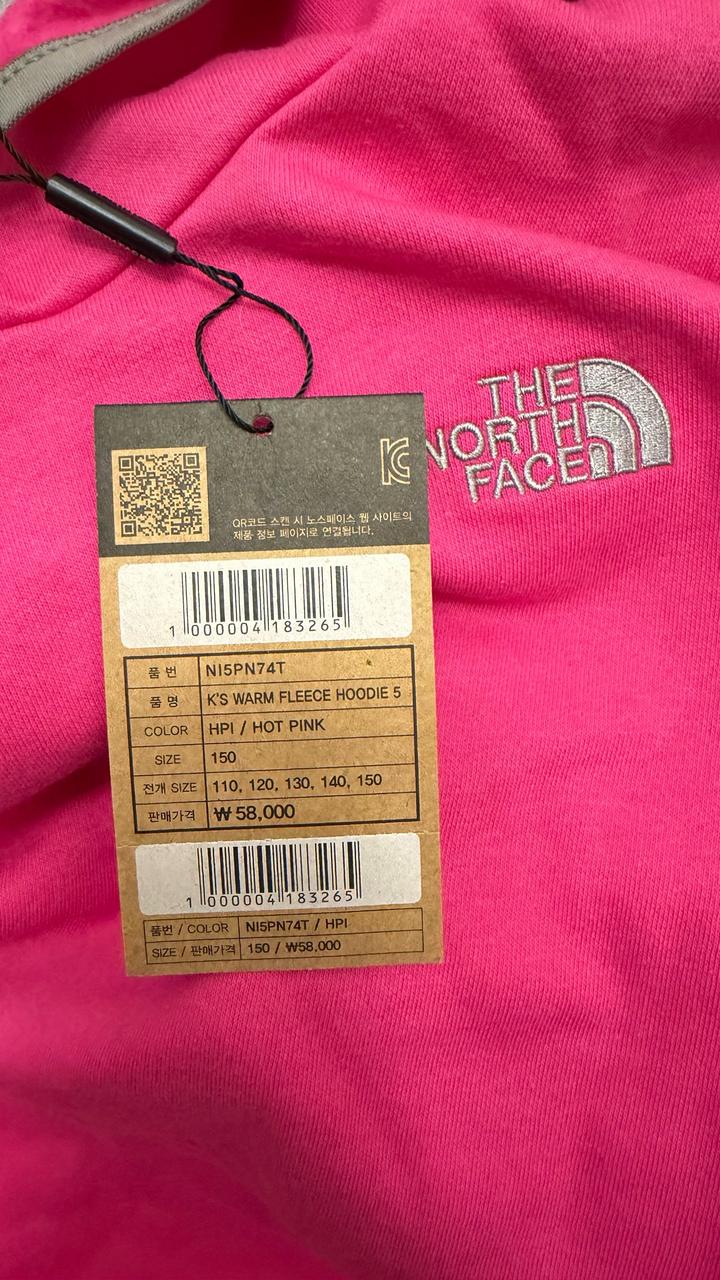Утепленные худи от бренда The North Face