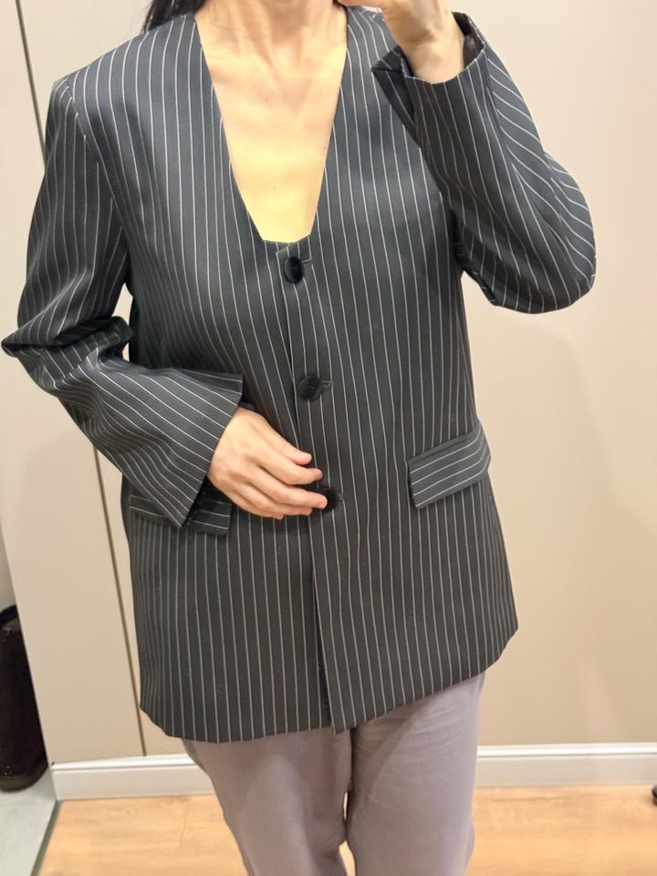 Жакет в полоску