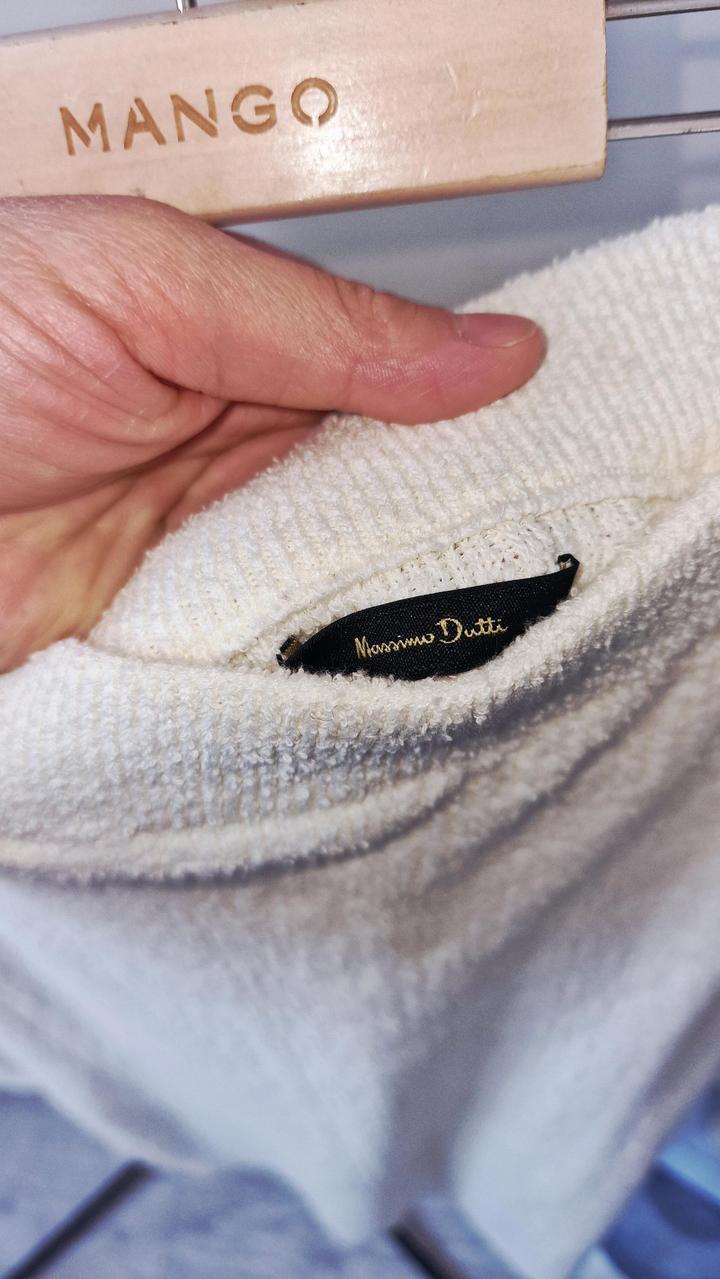 Белая юбка massimo dutti S