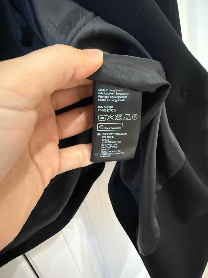 Черный пиджак H&M