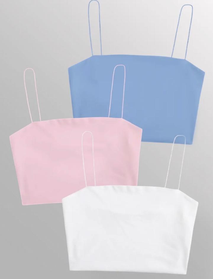 Топ на бретельках