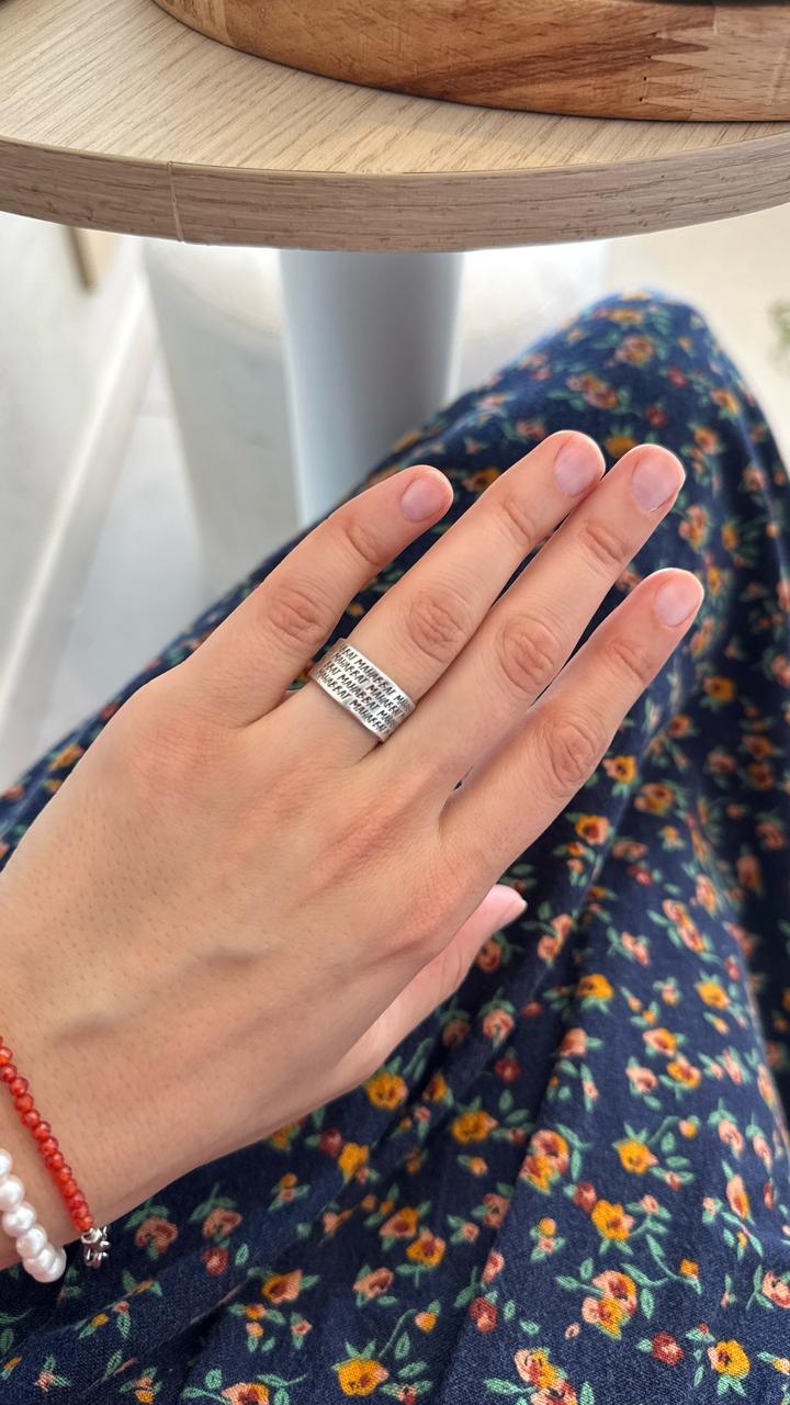 Серебряное кольцо Kaidarova ethnic