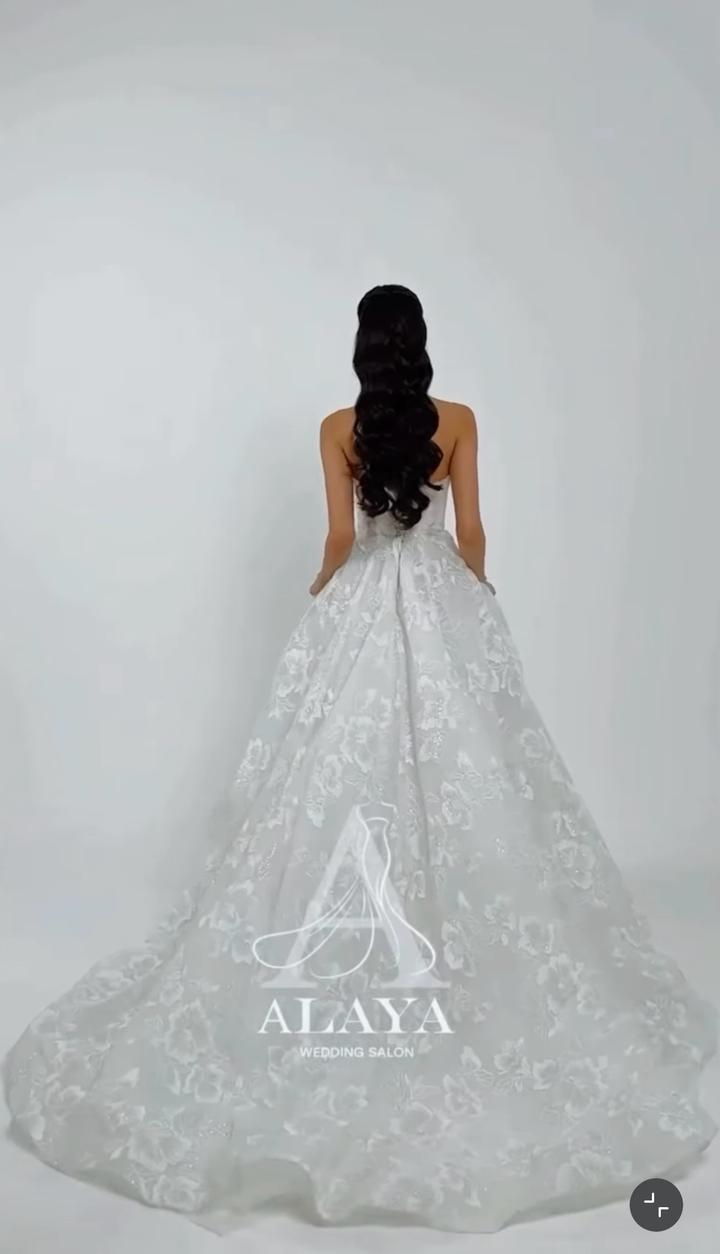 свадебное платье