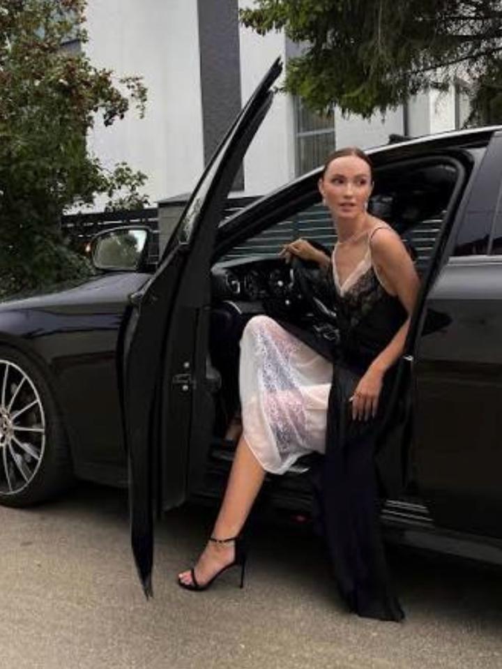 Платье двухслойное с кружевом Zara