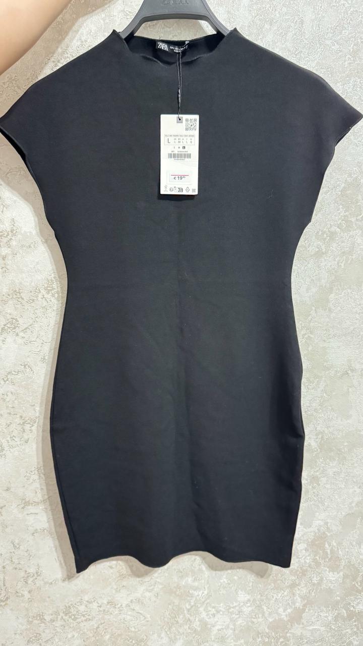 Черное платье ZARA