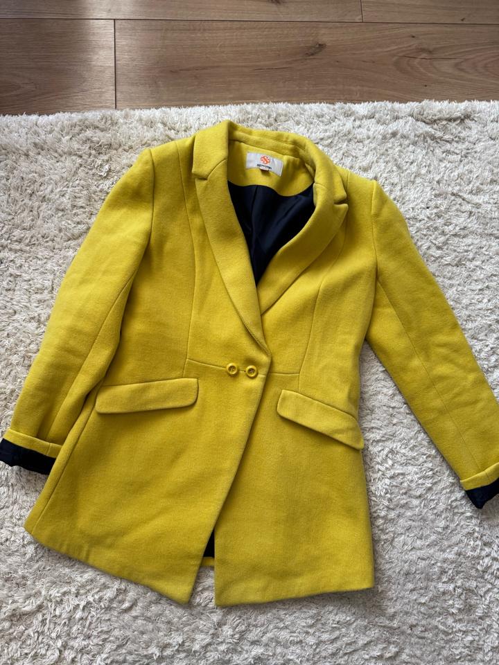 Тёплый шерстяной пиджак