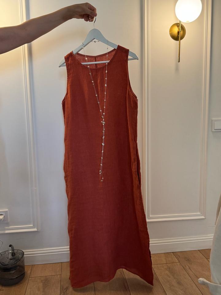 Итальянское Платье из льна