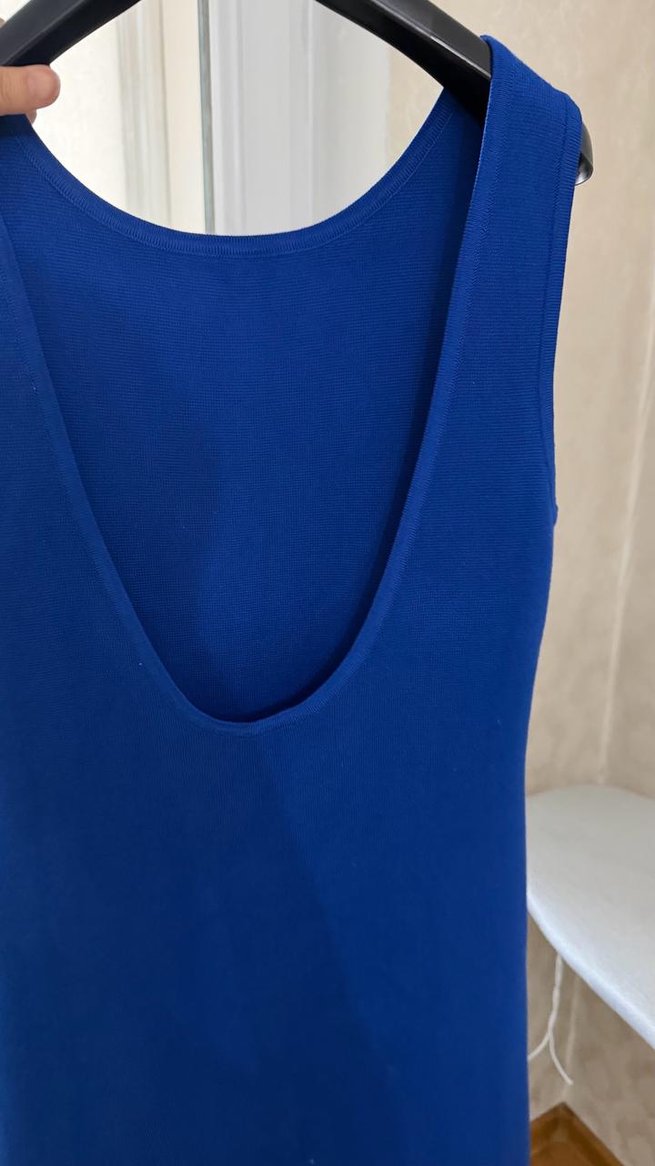 Синее платье Zara
