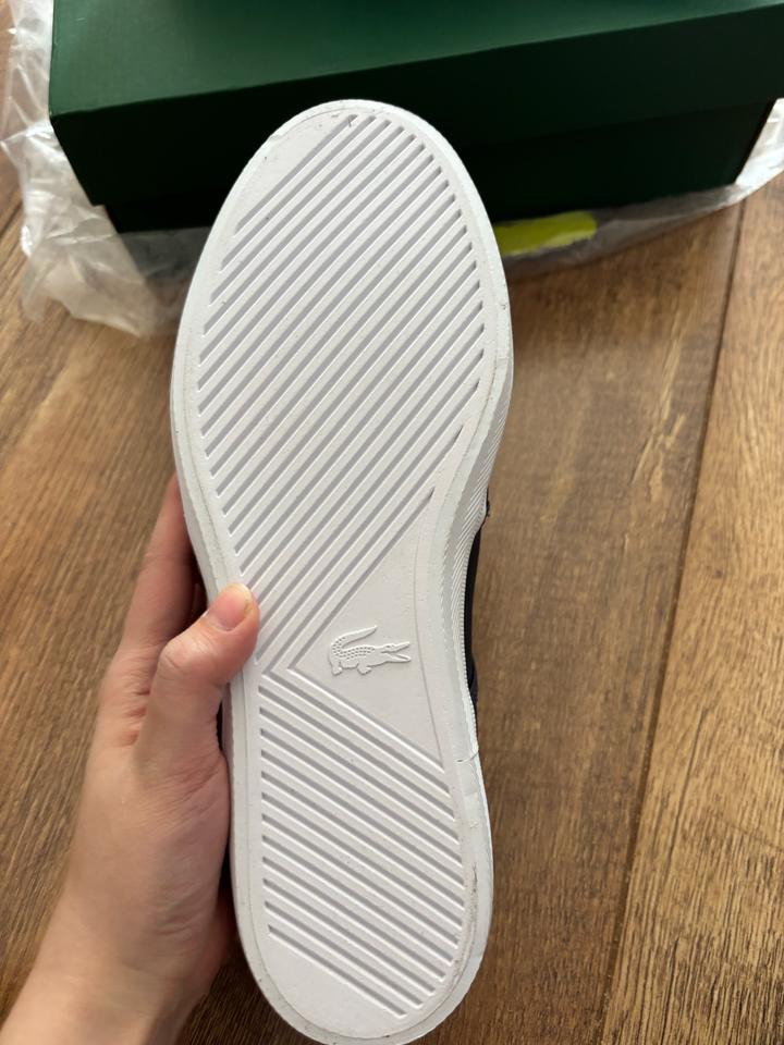 Новые мокасины Lacoste мужские