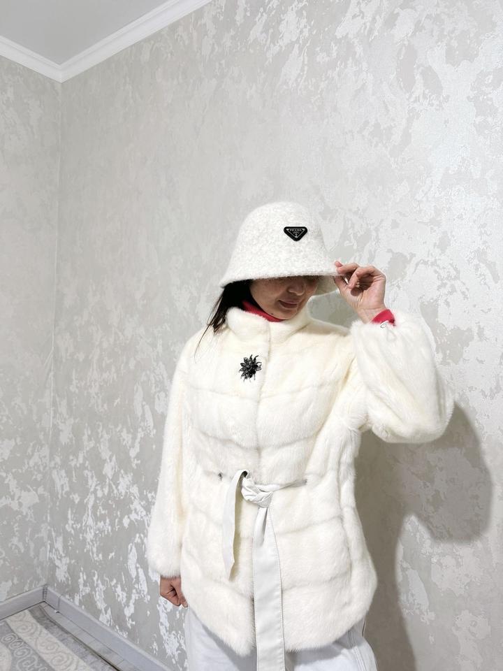 Белая шуба Оригинал