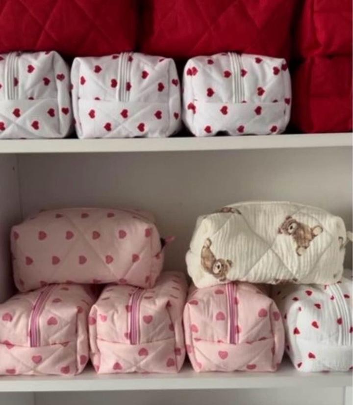 Косметички из турецкого хлопка