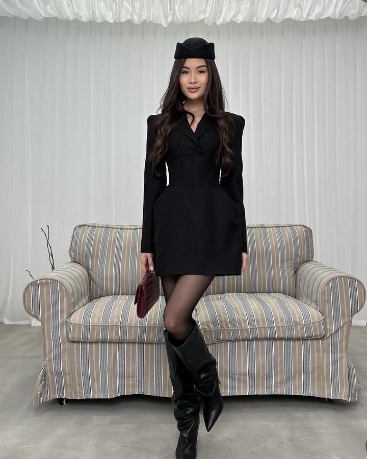 Черное платье