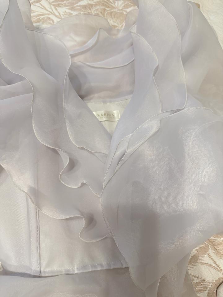 Белый топ(корсет) xs от Sabina collection