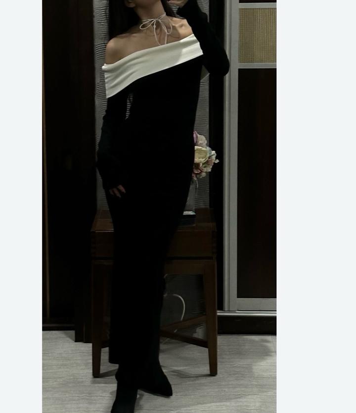 Платье черное