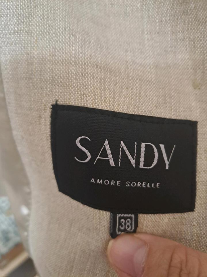 Двойка пиджак и брюки лён