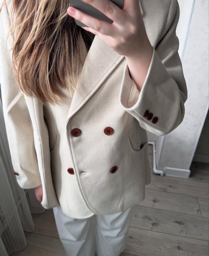 Новый пиджак с шопером