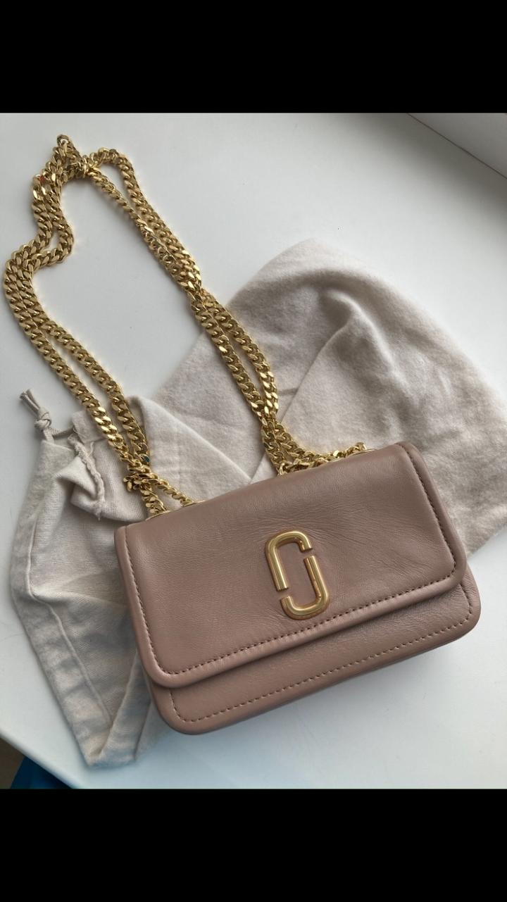 Вечерняя сумка MarcJacob's из телячьей кожи