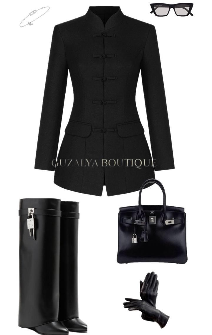 Приталенный пиджак