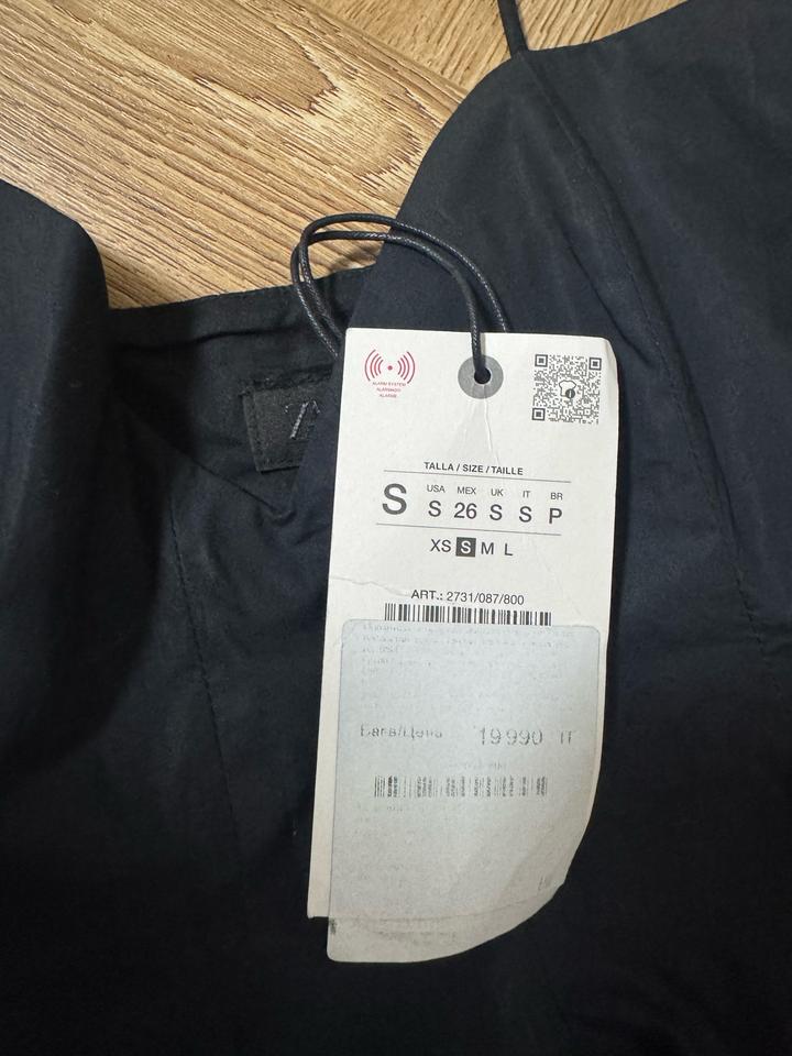 Черный топ Zara S