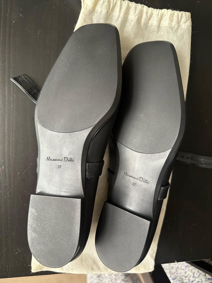 Massimo Dutti кожаные балетки