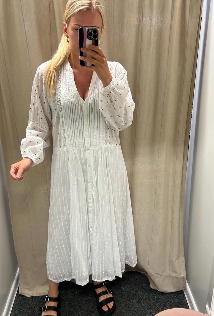 Белое платье Zara