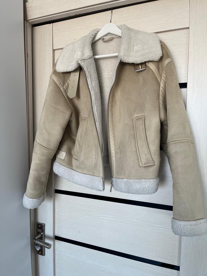 Дубленка укороченная